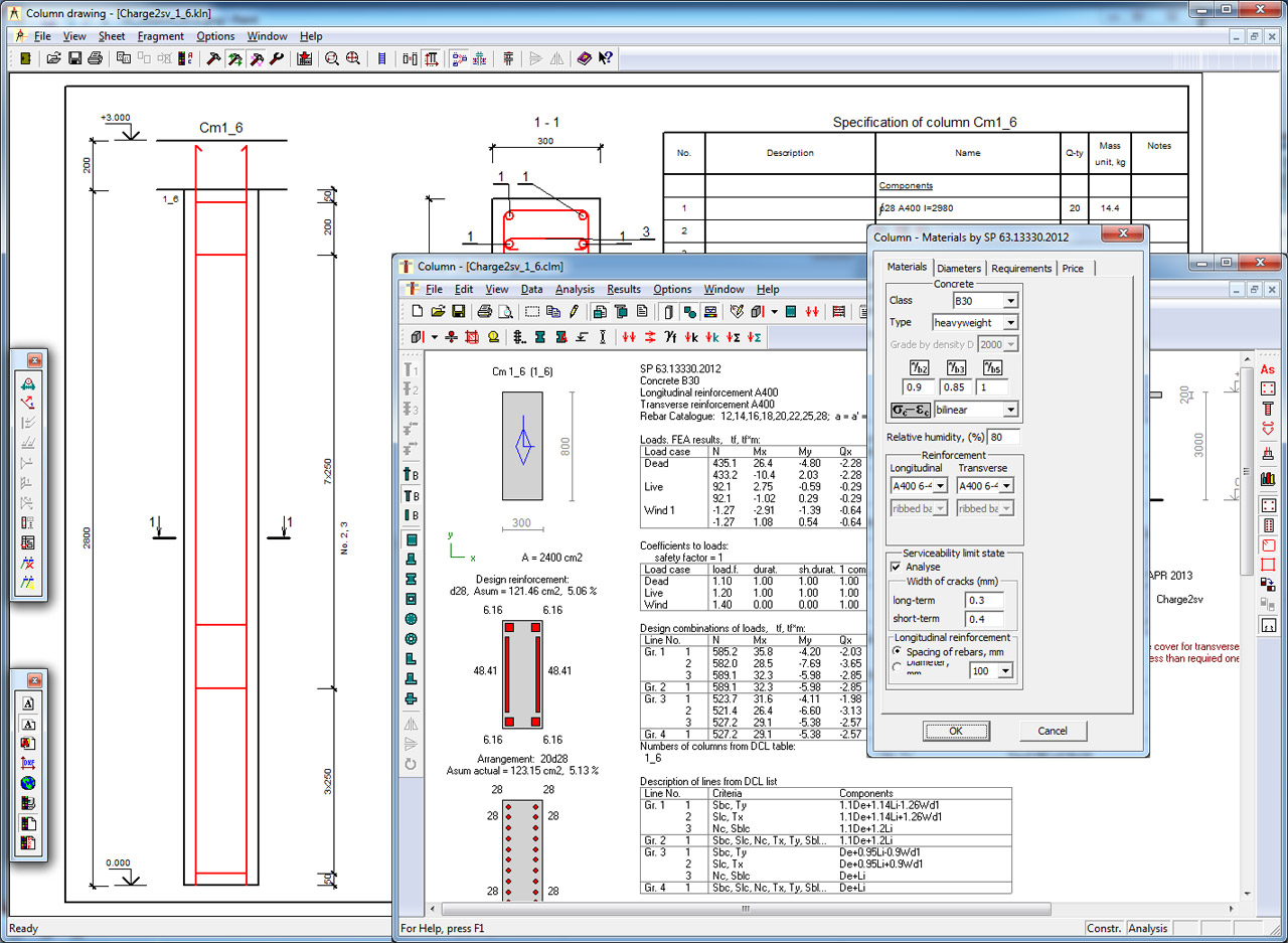 Analyse and design flexural concrete members simple 