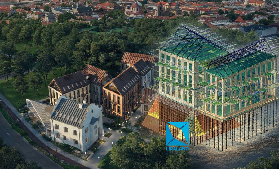 Eurocodes in Practice: Structural Design of a Residential Building Using LIRA-FEM