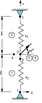 ���� 3.9  Geometrically nonlinear problem with rods of different stiffness