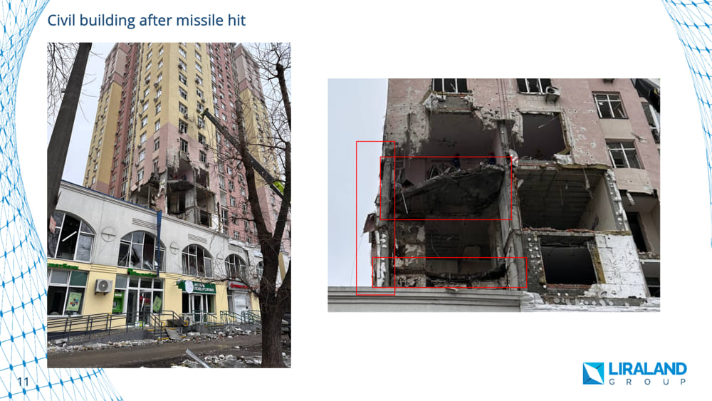 Engineering Response to the Challenges of War: Modeling Damaged Structures in LIRA-FEM