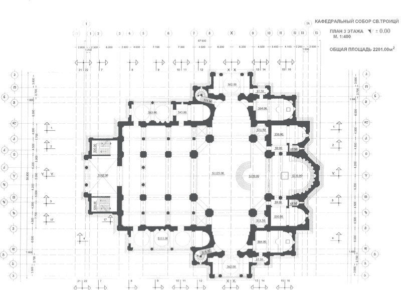 Plan of structure